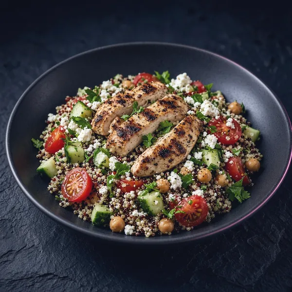 Grilled chicken salad