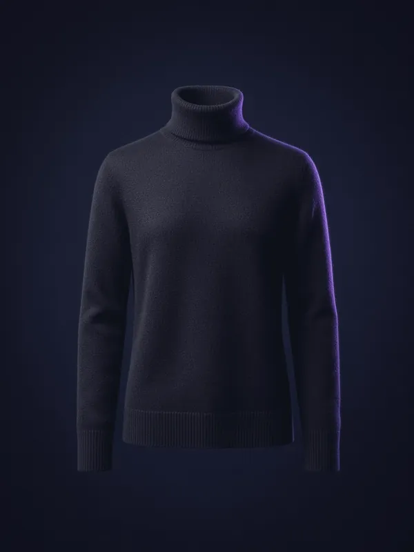 Black turtleneck